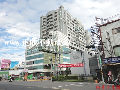 永康【高統領】景觀大華廈+20機械車位視意圖